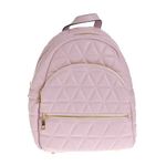 Rucsac roz cu aspect matlasat fotografia produsului