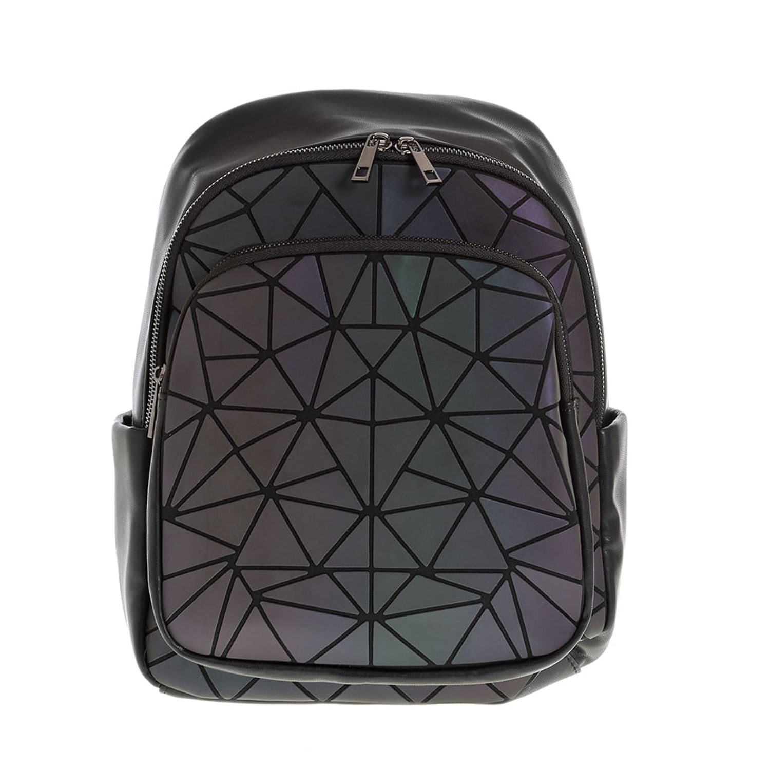 Rucsac holografic din piele ecologica fotografia produsului