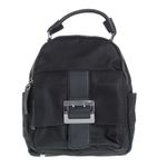 Rucsac negru, catarama proeminenta fotografia produsului