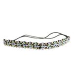 Bentita elastica cu pietre multicolore fotografia produsului