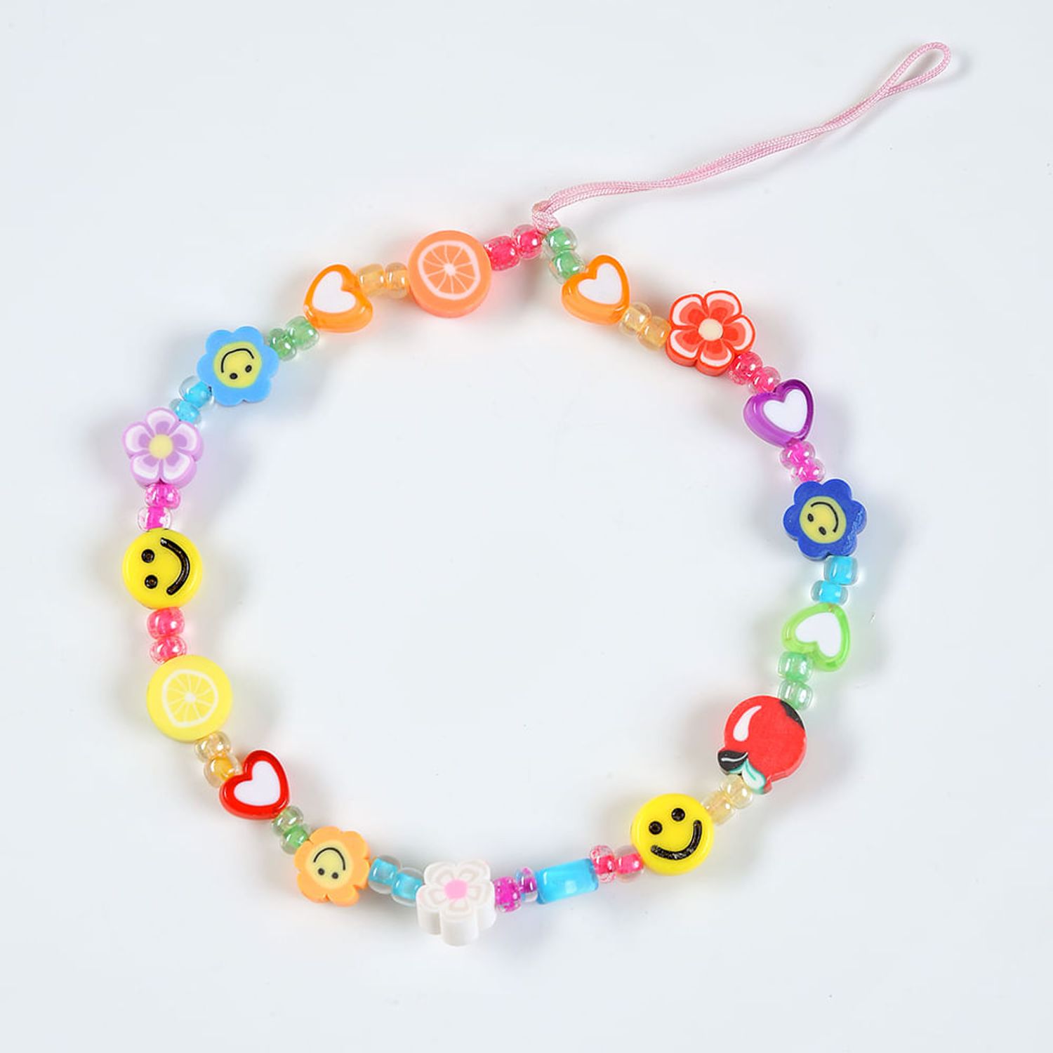 Lantisor multicolor pentru telefon fotografia produsului