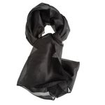 Esarfa neagra din matase 30x180 cm fotografia produsului