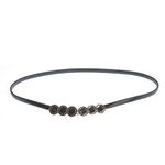 Curea neagra din metal fotografia produsului