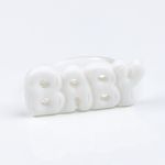 Inel alb Baby fotografia produsului