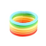 Inel lat multicolor fotografia produsului