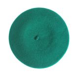 Bereta verde din lana fotografia produsului