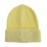 Caciula beanie galbena fotografia produsului