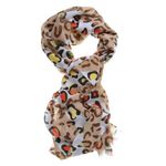 Esarfa cu model animal print fotografia produsului