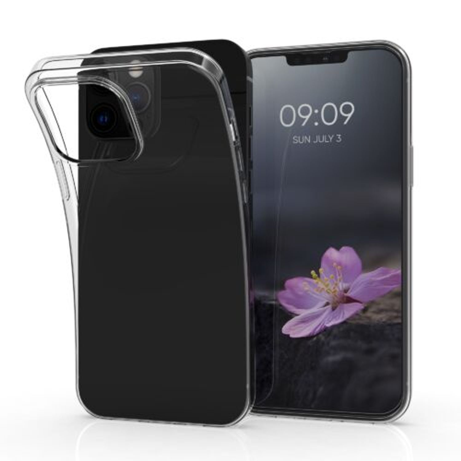 Husa pentru iPhone 13 Pro, Silicon, Transparent, 55959.03 fotografia produsului