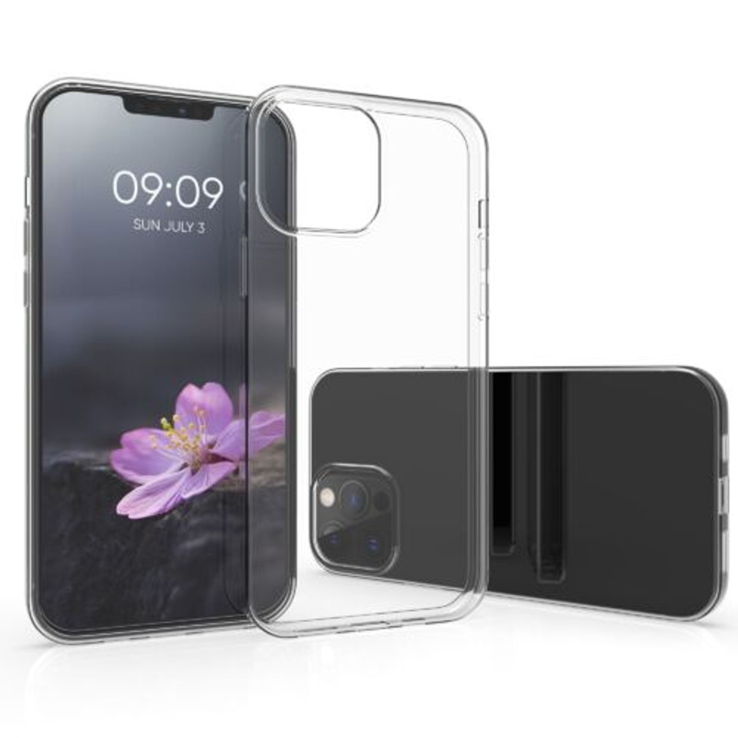 Husa pentru iPhone 13 Pro, Silicon, Transparent, 55959.03 fotografia produsului View 9 L