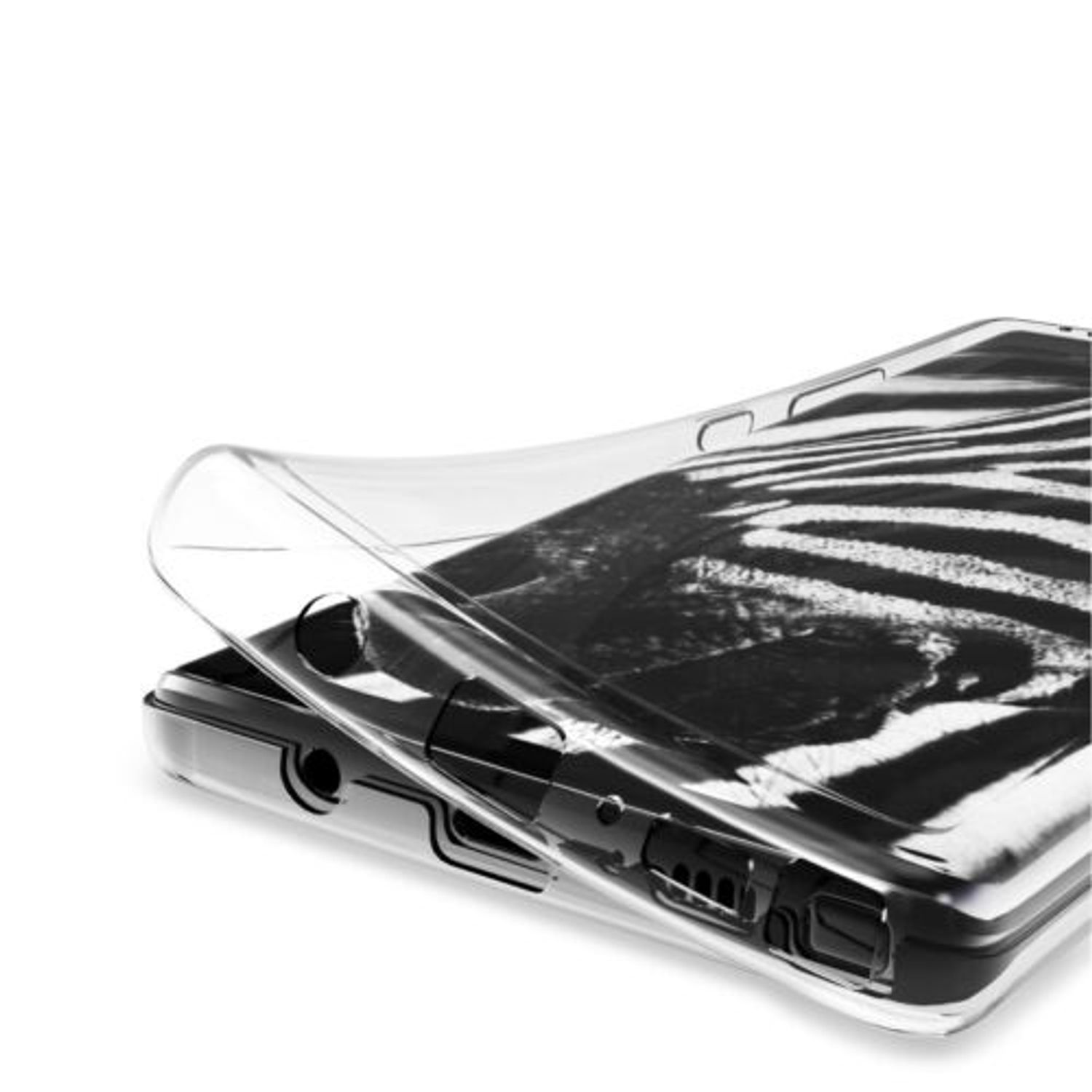 Husa pentru Samsung Galaxy Note 9, Silicon, Transparent, 45727.03 fotografia produsului View 8 L
