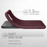 Husa pentru iPhone XR, Silicon, Violet, 55116.190 fotografia produsului View 3 S