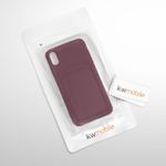 Husa pentru iPhone XR, Silicon, Violet, 55116.190 fotografia produsului View 8 S