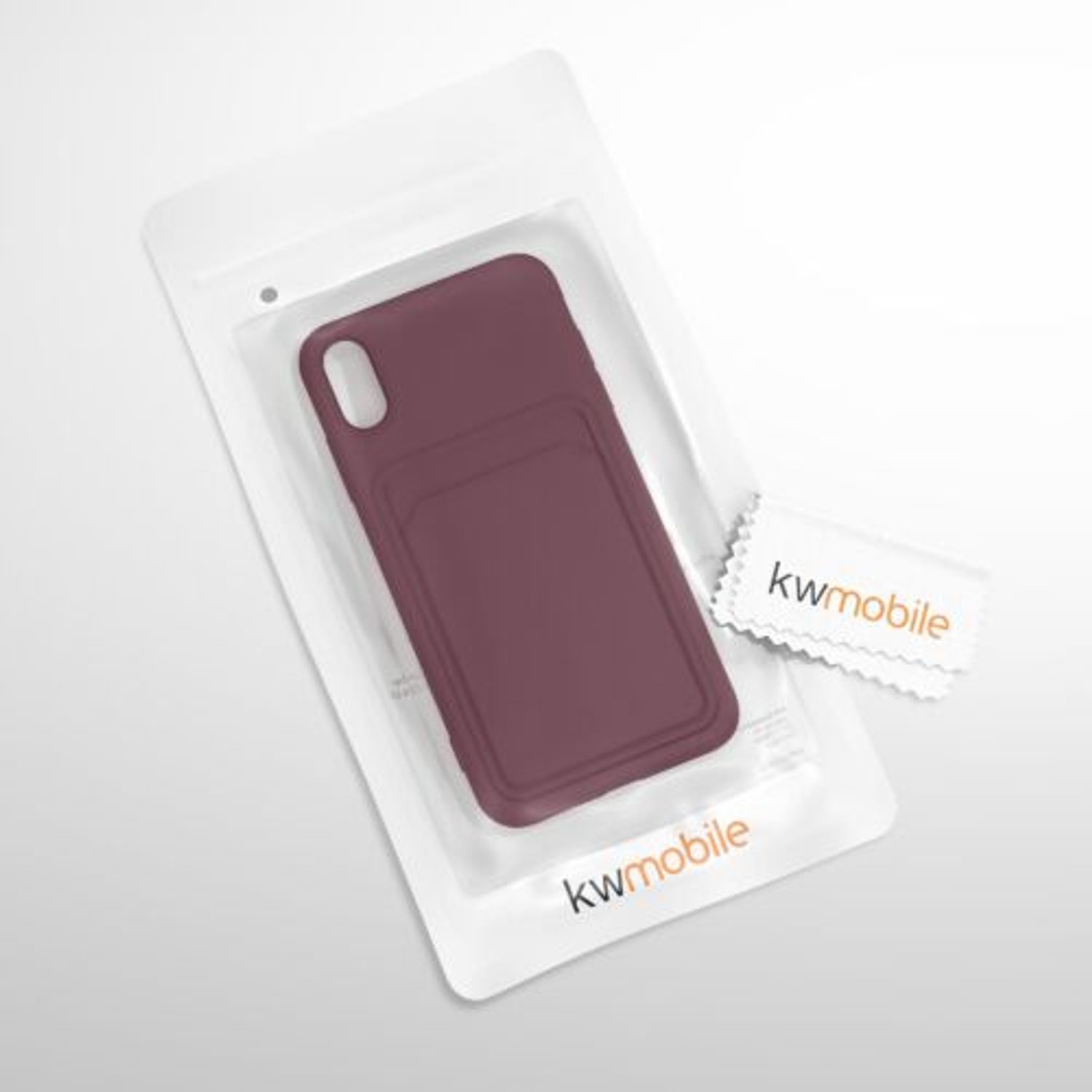 Husa pentru iPhone XR, Silicon, Violet, 55116.190 fotografia produsului View 8 L