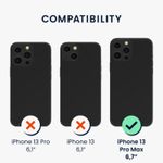 Husa pentru iPhone 13 Pro Max, Silicon, Crem, 55975.154 fotografia produsului View 11 S