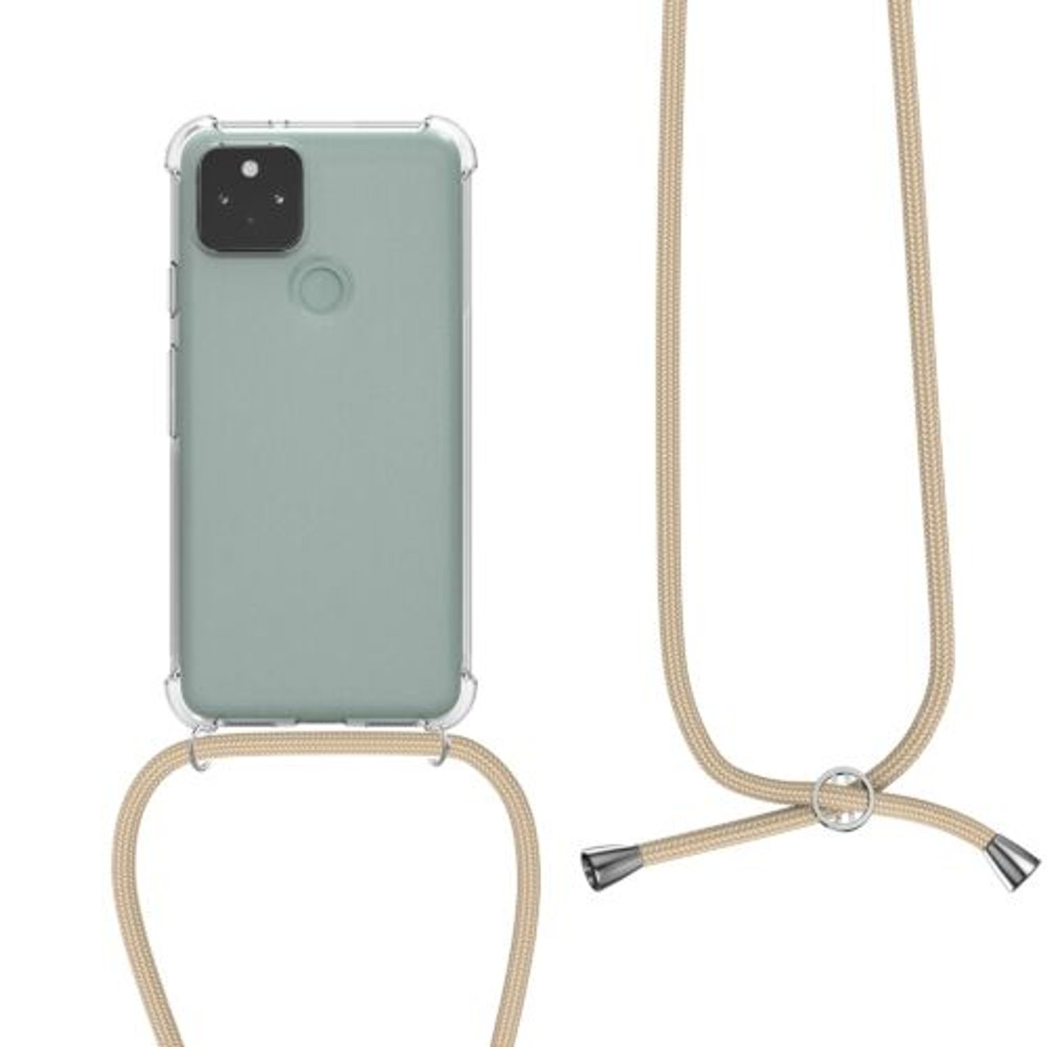 Husa pentru Google Pixel 5, Silicon, Transparent, 53651.21 fotografia produsului View 2 L
