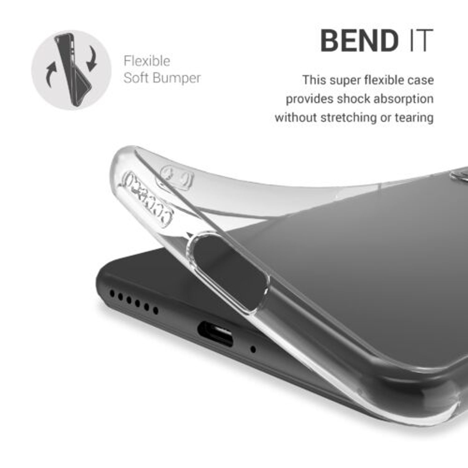 Husa pentru Xiaomi Mi 11 Lite 5G, Silicon, Transparent, 55095.03 fotografia produsului View 5 L