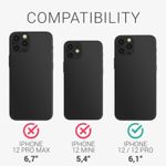 Husa pentru iPhone 12/iPhone 12 Pro, Silicon, Rose Gold, 55688.41 fotografia produsului View 6 S