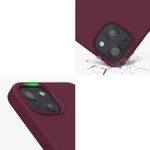 Husa pentru Apple iPhone 13, Silicon, Violet, 55878.190, Kwmobile fotografia produsului View 8 S