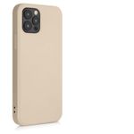 Husa pentru Apple iPhone 12/iPhone 12 Pro, Silicon, Crem, 53844.154 fotografia produsului View 3 S