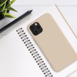 Husa pentru Apple iPhone 12/iPhone 12 Pro, Silicon, Crem, 53844.154 fotografia produsului View 7 S