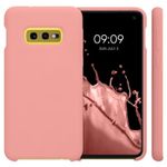 Husa pentru Samsung Galaxy S10e, Silicon, Rose Gold, 47944.56 fotografia produsului View 2 S