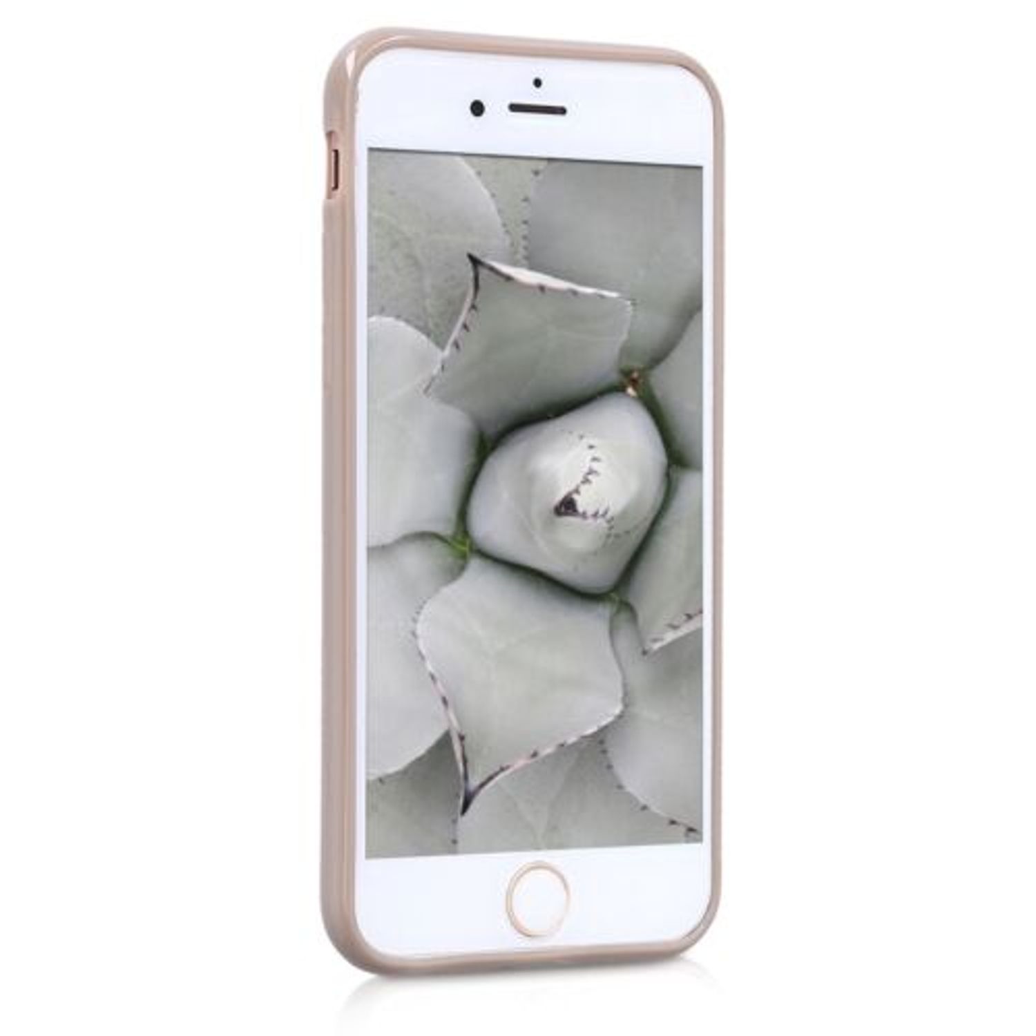 Husa pentru Apple iPhone 6/iPhone 6s, Silicon, Crem, 35176.96 fotografia produsului View 3 L