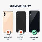Husa pentru Apple iPhone XR, Silicon, Rose Gold, 45910.89 fotografia produsului View 4 S