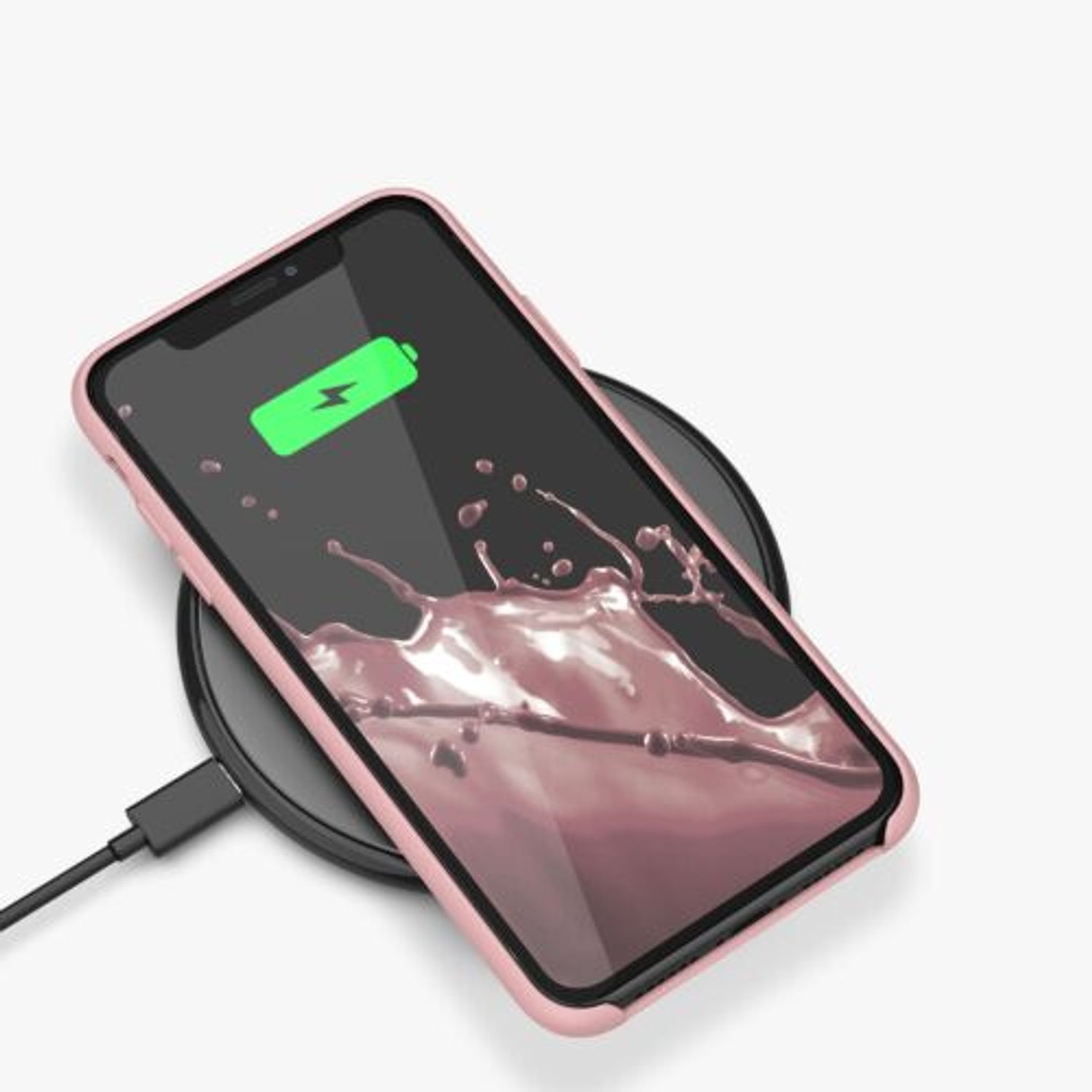 Husa pentru Apple iPhone XR, Silicon, Rose Gold, 45910.89 fotografia produsului View 7 L