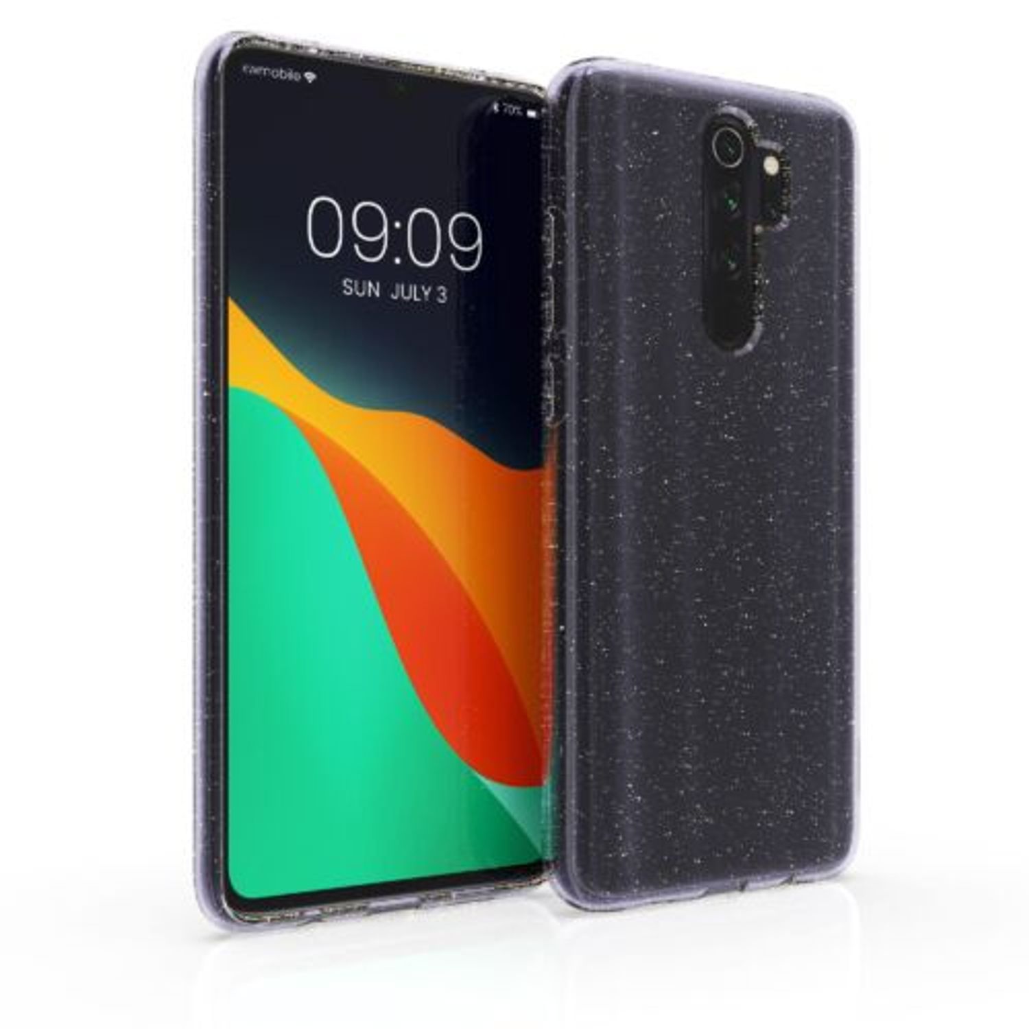 Husa pentru Xiaomi Redmi Note 8 Pro, Silicon, Transparent, 56835.03, Kwmobile fotografia produsului