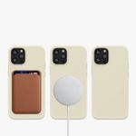 Husa pentru Apple iPhone 12/iPhone 12 Pro, Silicon, Crem, 56556.16, Kwmobile fotografia produsului View 9 S