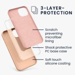 Husa pentru iPhone 13, Silicon, Rose Gold, 55878.138 fotografia produsului View 6 S