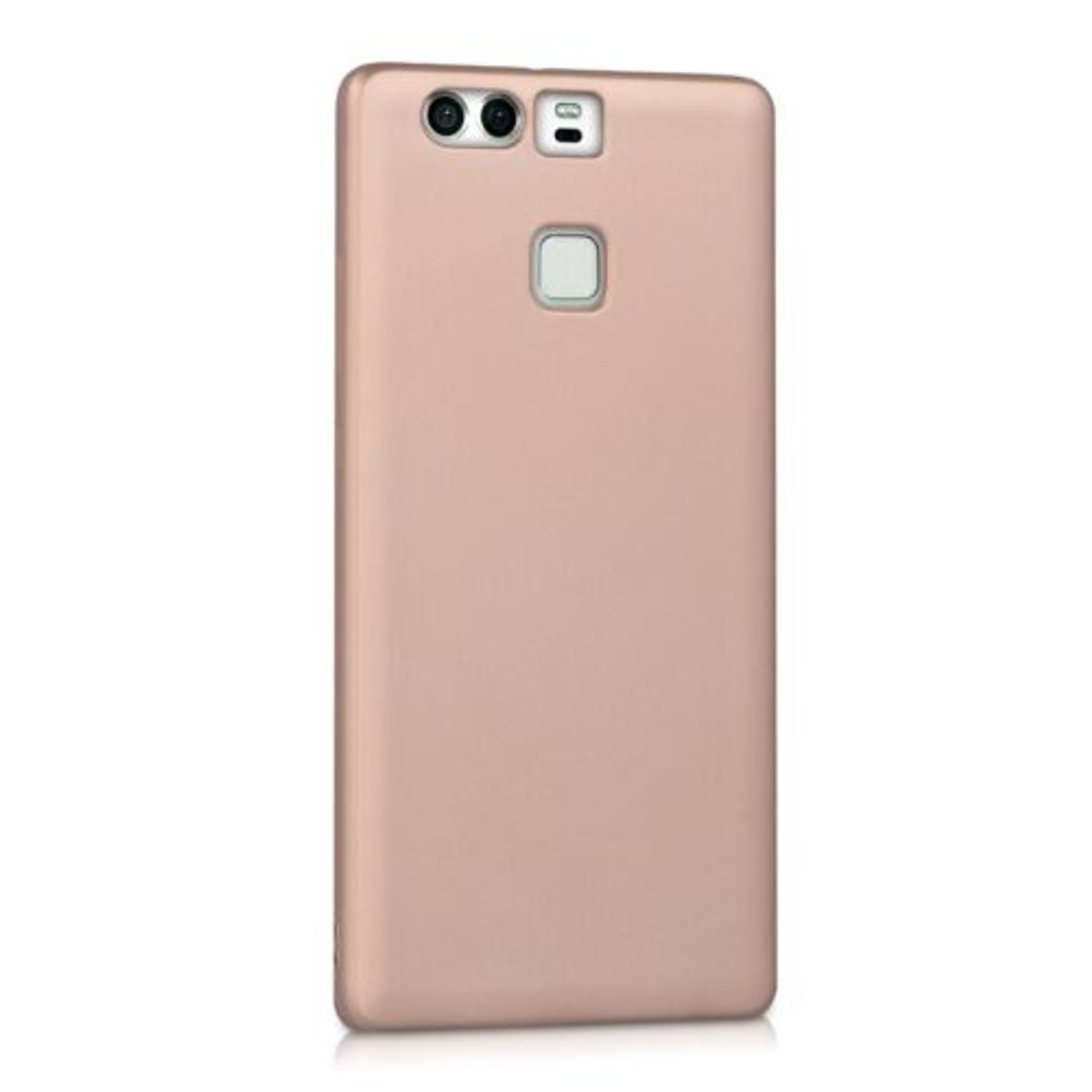 Husa pentru Huawei P9, Silicon, Rose Gold, 40438.81 fotografia produsului View 7 L
