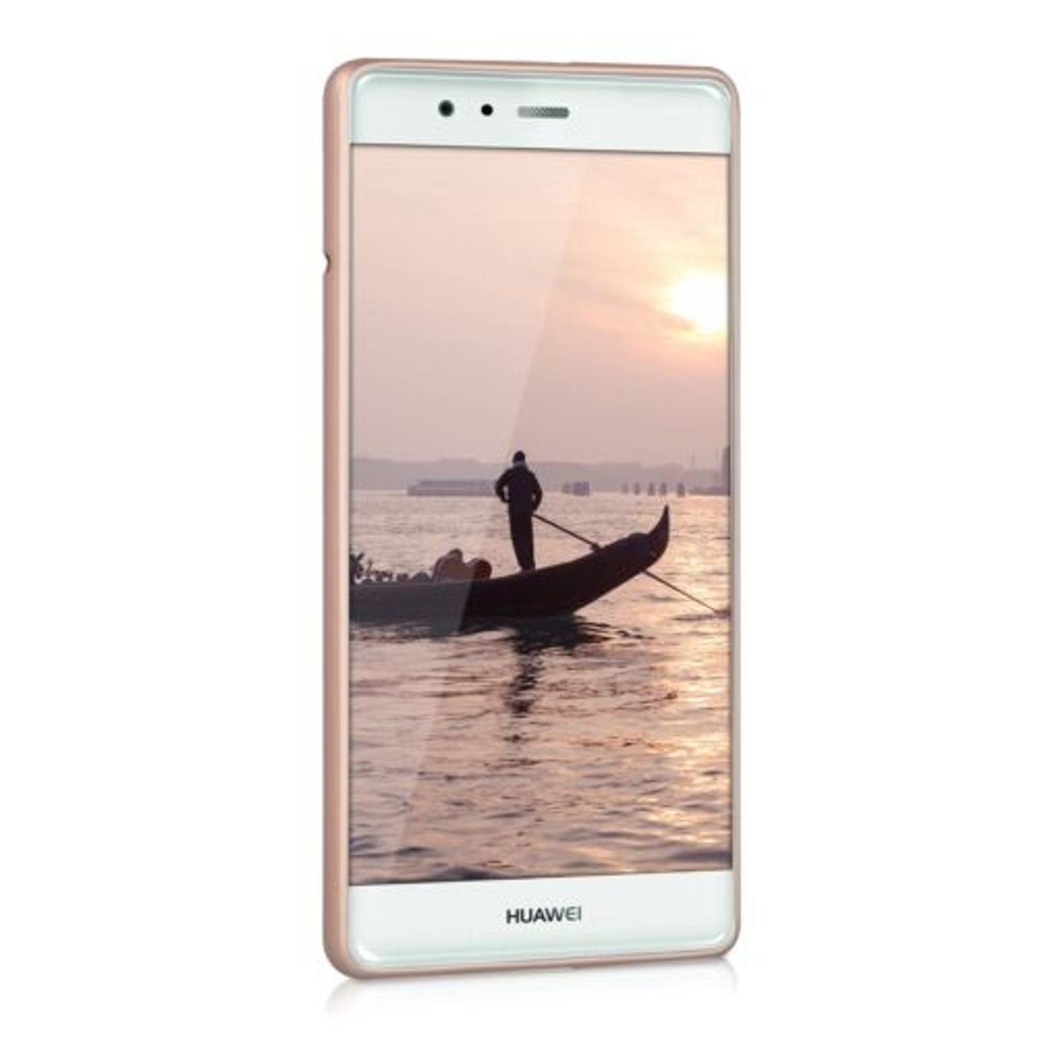Husa pentru Huawei P9, Silicon, Rose Gold, 40438.81 fotografia produsului View 4 L
