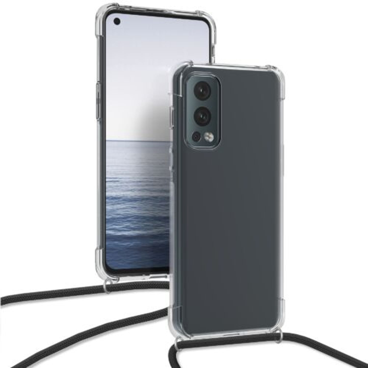 Husa pentru OnePlus Nord 2 5G, Silicon, Transparent, 56033.01 fotografia produsului View 3 L