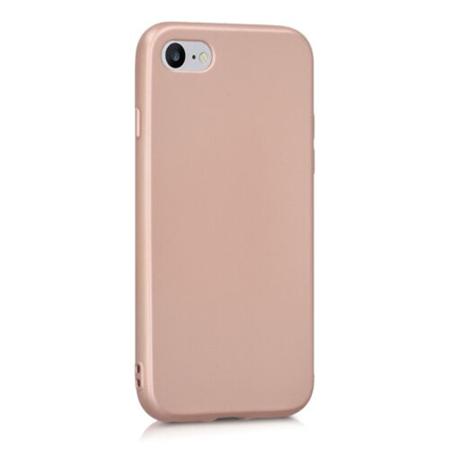 Husa pentru Apple iPhone 8/iPhone 7/iPhone SE 2, Silicon, Rose Gold, 40350.31 fotografia produsului View 7 L