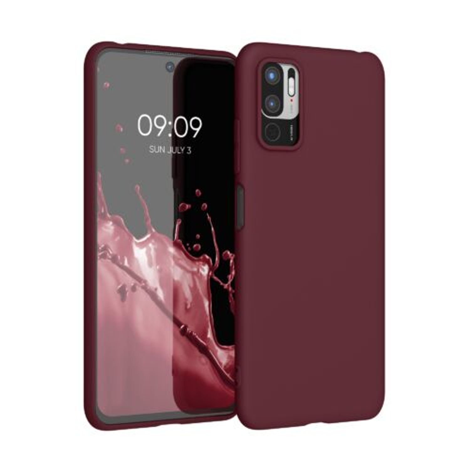 Husa pentru Xiaomi Redmi Note 10 5G, Silicon, Violet, 54947.190 fotografia produsului