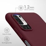 Husa pentru Xiaomi Redmi Note 10 5G, Silicon, Violet, 54947.190 fotografia produsului View 5 S