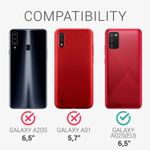 Husa pentru Samsung Galaxy A02s, Silicon, Transparent, 55090.01, Kwmobile fotografia produsului View 4 S