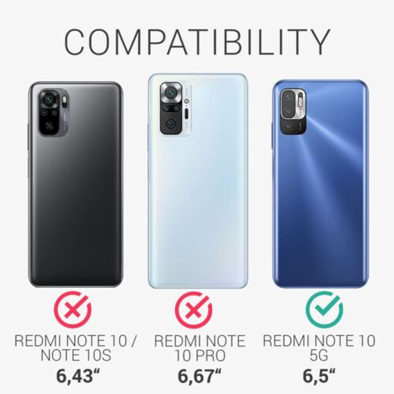 Husa pentru Xiaomi Redmi Note 10 5G, Silicon, Transparent, 54951.03 fotografia produsului View 6 L