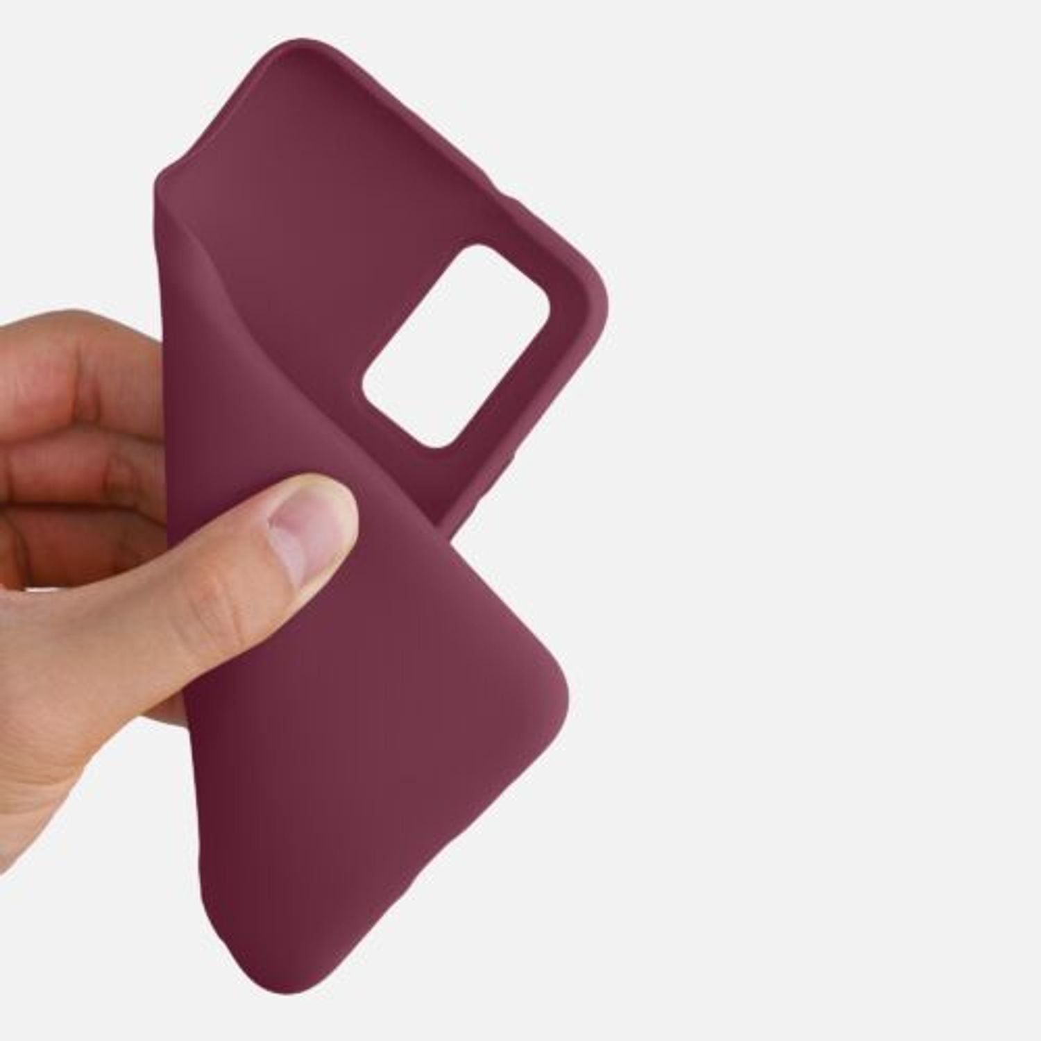 Husa pentru Xiaomi Redmi 9T, Silicon, Violet, 54337.187 fotografia produsului View 7 L