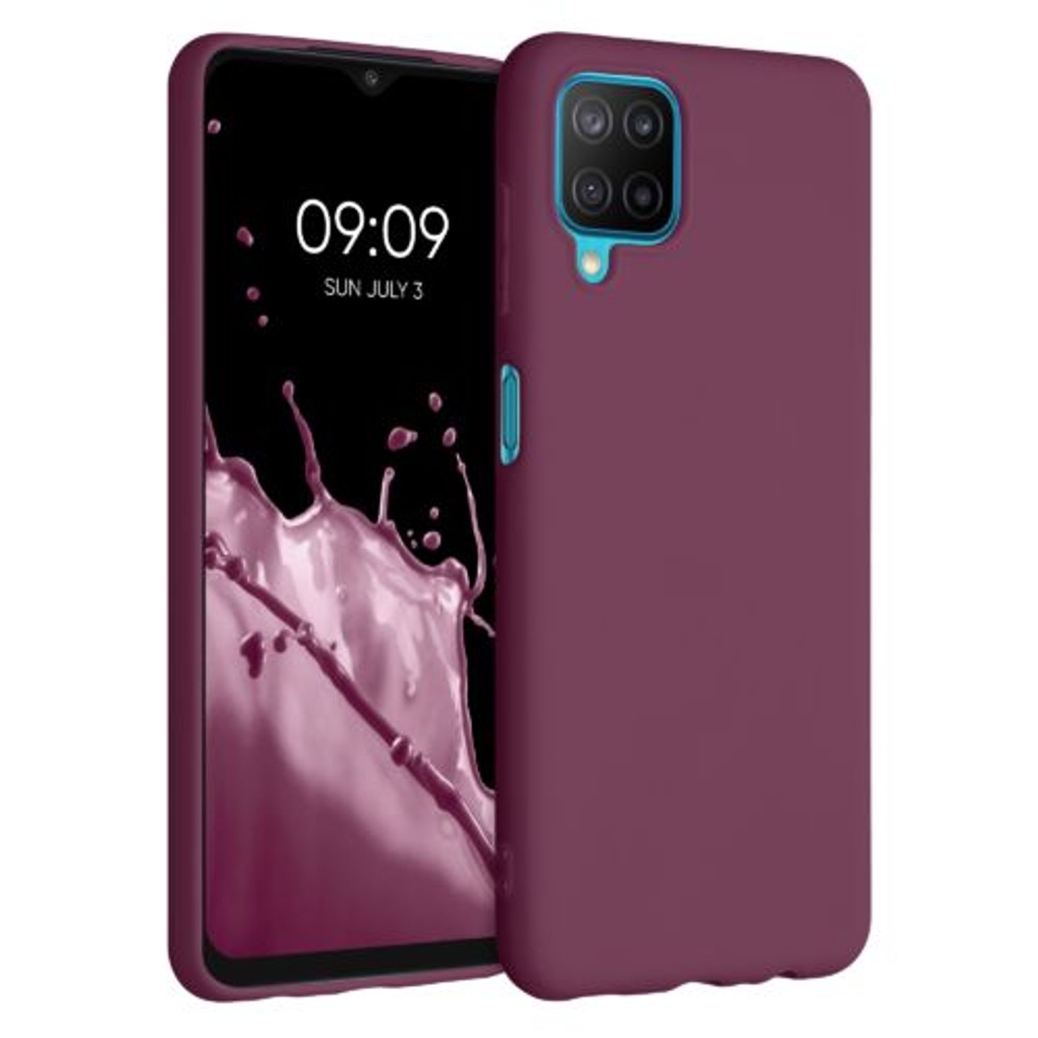 Husa pentru Samsung Galaxy M12, Silicon, Violet, 55077.187 fotografia produsului