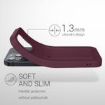 Husa pentru Apple iPhone 13 Pro Max, Silicon, Violet, 55982.190, Kwmobile fotografia produsului View 3 S