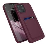 Husa pentru Apple iPhone 13 Pro Max, Silicon, Violet, 55982.190, Kwmobile fotografia produsului