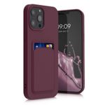Husa pentru Apple iPhone 13 Pro Max, Silicon, Violet, 55982.190, Kwmobile fotografia produsului View 2 S