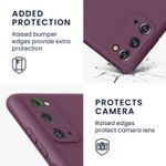 Husa Kwmobile pentru Samsung Galaxy S20 FE, Silicon, Violet, 56682.187 fotografia produsului View 3 S