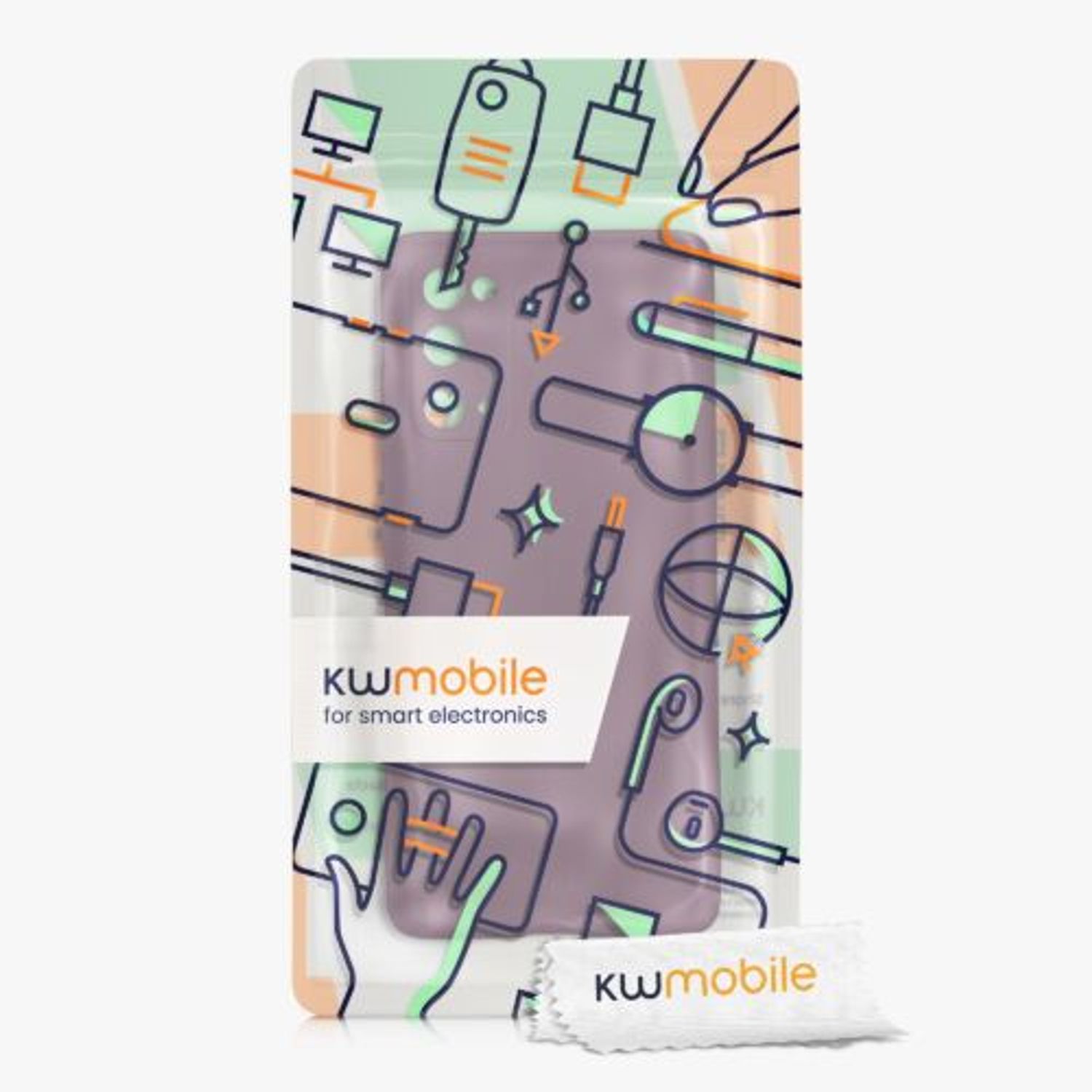 Husa Kwmobile pentru Samsung Galaxy S20 FE, Silicon, Violet, 56682.187 fotografia produsului View 7 L