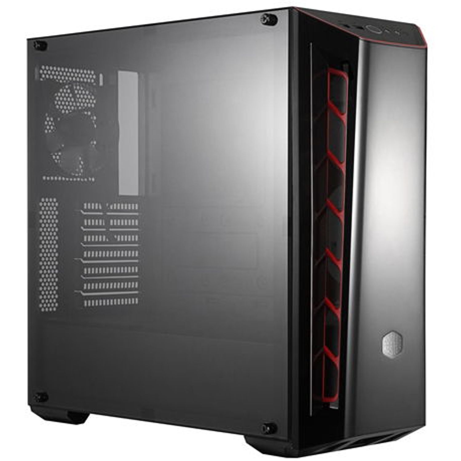 Carcasa Cooler Master Masterbox MB520 Red Black Window Carcasa CoolerMaster MasterBox MB520, MidTower (Negru/Rosu) fotografia produsului
