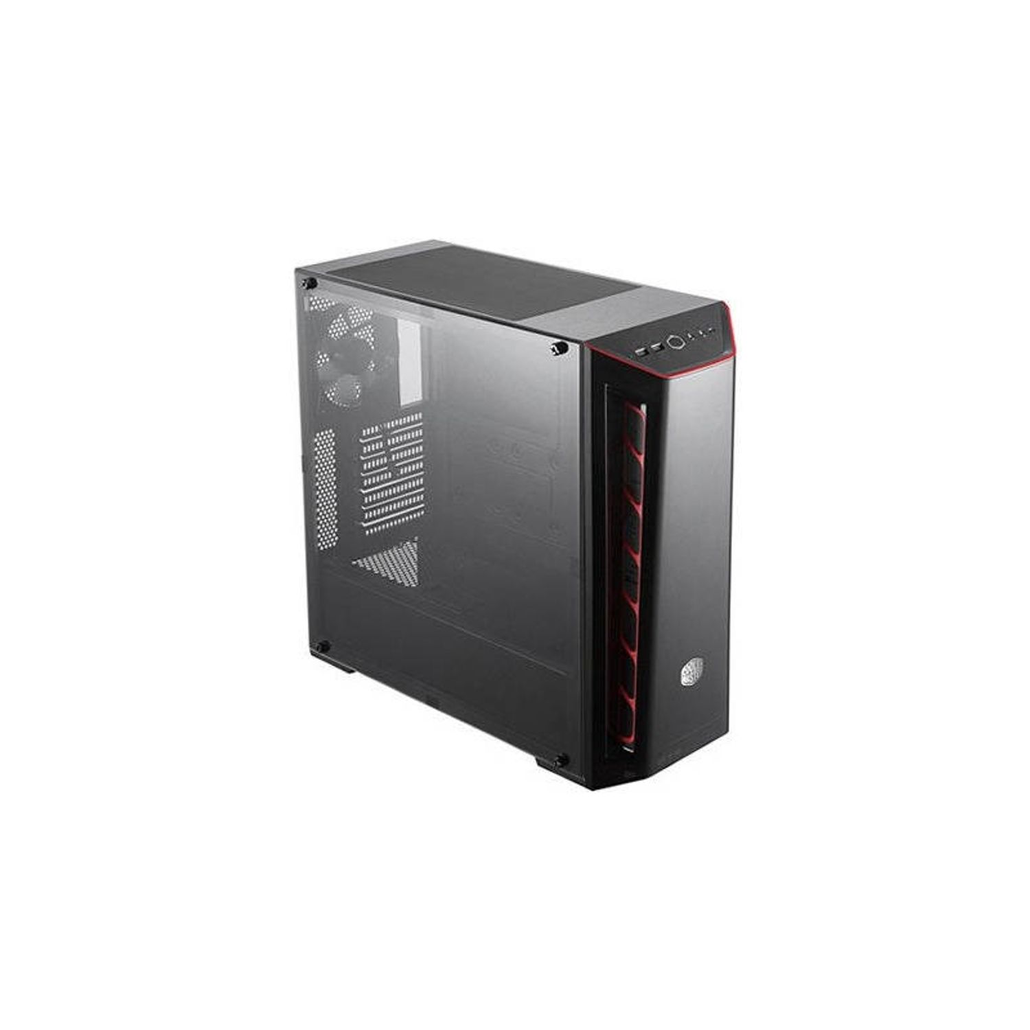 Carcasa Cooler Master Masterbox MB520 Red Black Window Carcasa CoolerMaster MasterBox MB520, MidTower (Negru/Rosu) fotografia produsului View 5 L