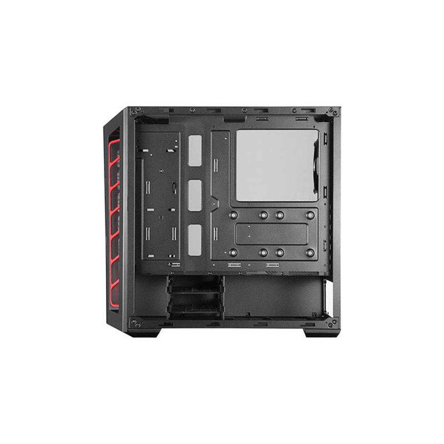 Carcasa Cooler Master Masterbox MB520 Red Black Window Carcasa CoolerMaster MasterBox MB520, MidTower (Negru/Rosu) fotografia produsului View 7 L